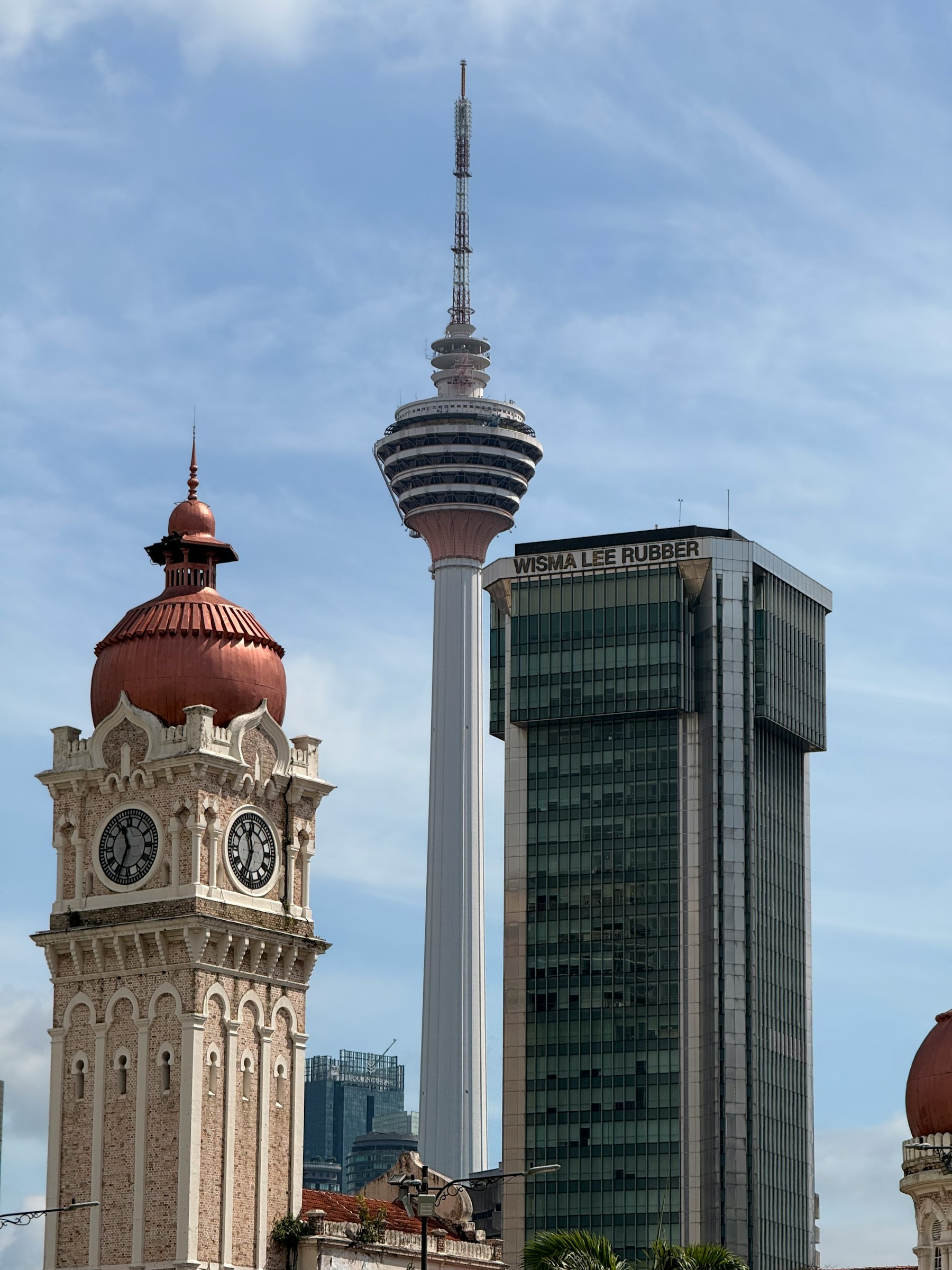 Kuala Lumpur skyline with the Sultan Abdul Samad Building