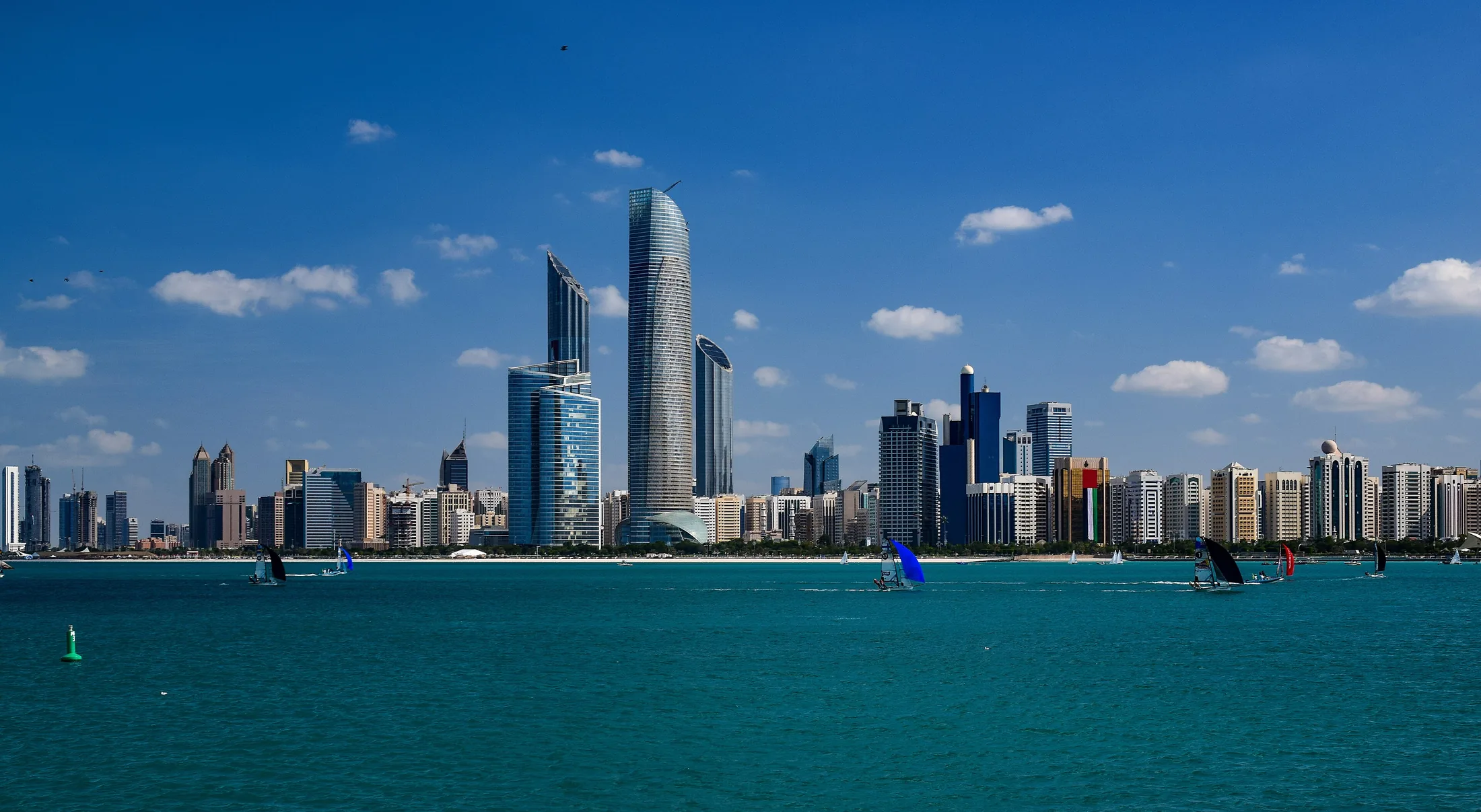 Abu dhabi skylines 2014 in or near Abu Dhabi, UAE