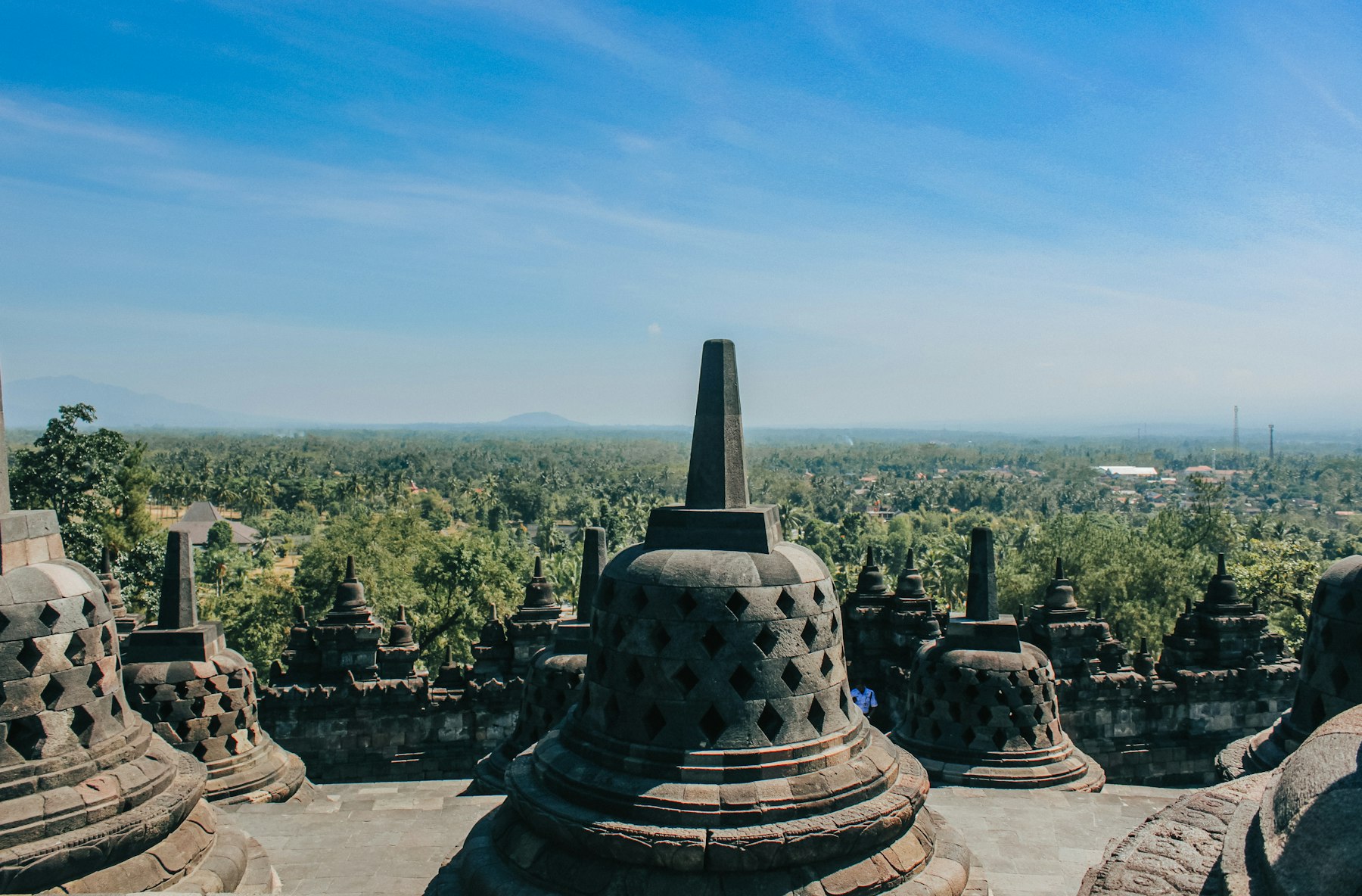 Borobudur Temple near Yogyakarta