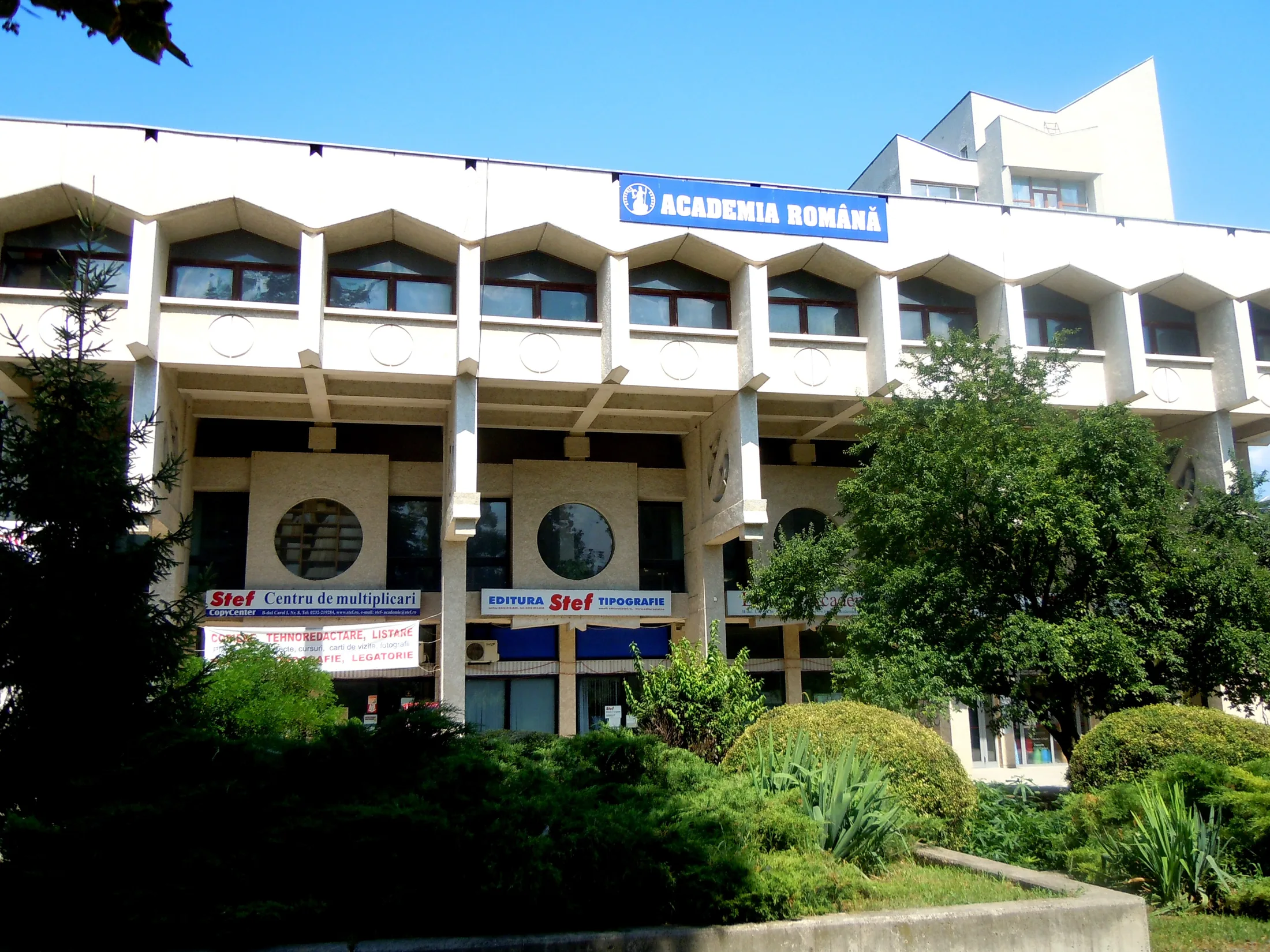 The building of the Romanian Academy in Iasi, a stay or neighbourhood image for Iasi, Romania